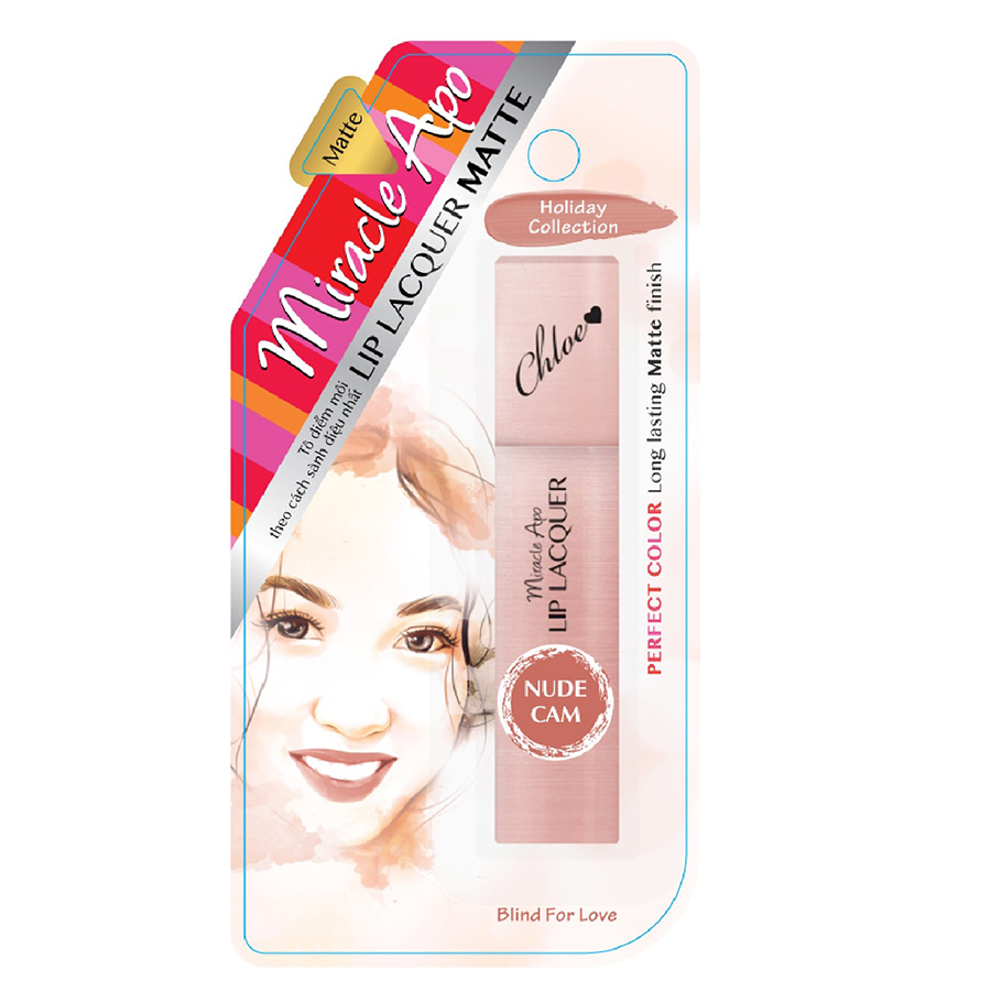 Son Kem Lì Miracle Apo Lip Lacquer Matte Holiday Collection