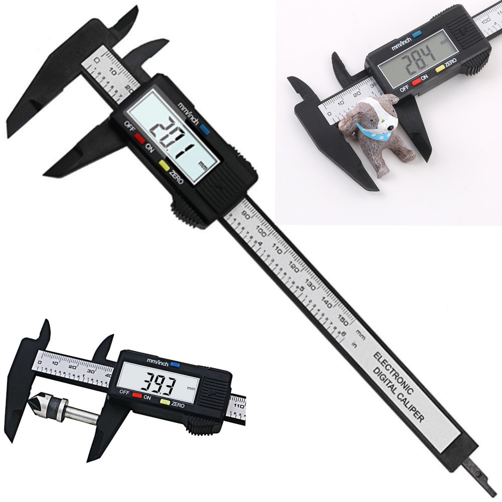 Thước đo kẹp điện tử màn hình led thép không ghỉ siêu nhạy loại tốt hàng cao cấp mẫu mới