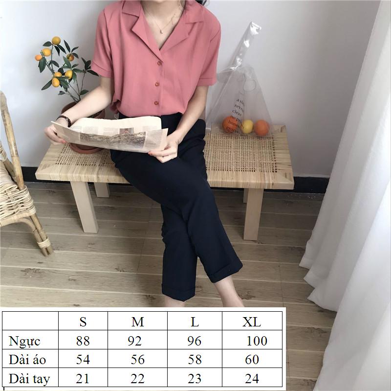 Áo sơ mi cổ bẻ thời trang AN88