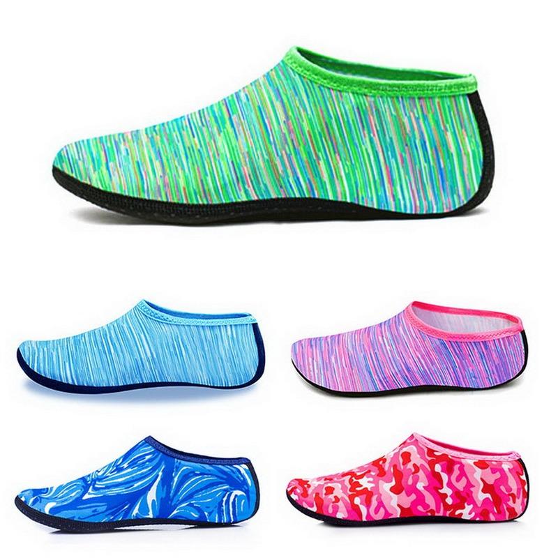 Đi Biển Bơi Dưới Nước Tất Thể Thao Đi Chân Trần Giày Sneaker Tập Gym Tập Yoga Nhảy Bơi Lướt Lặn Giày Lặn Cho Trẻ Em Nam Nữ Color: Blue Shoe Size: 3XL(44-45)