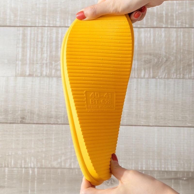 Dép đi trong nhà Unisex 2 mầu, cao su chống trợt, siêu êm FOR HOME - Thời Trang PKT