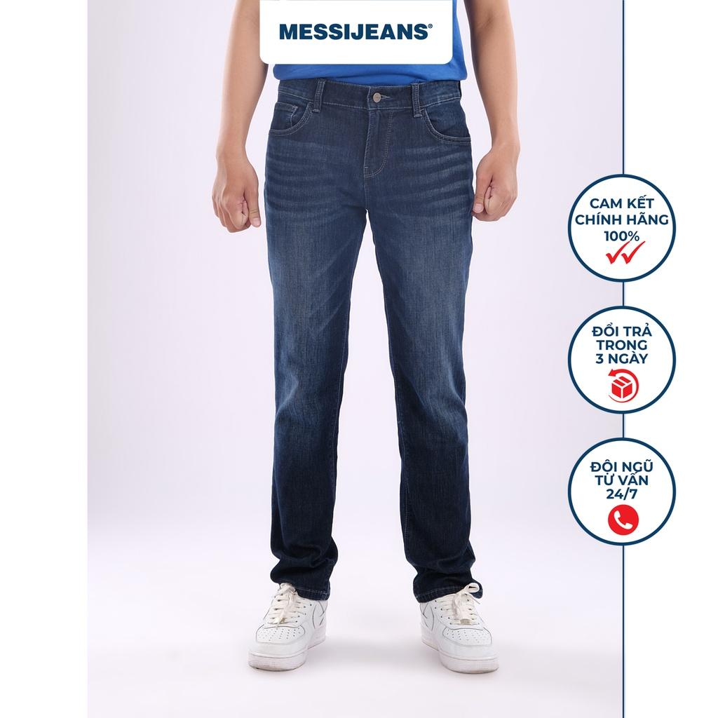 Quần nam dài jeans ống suông MESSI MJB0185