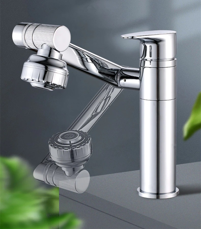 Vòi lavabo xoay 360 độ đa năng Bathroom Sink Faucet