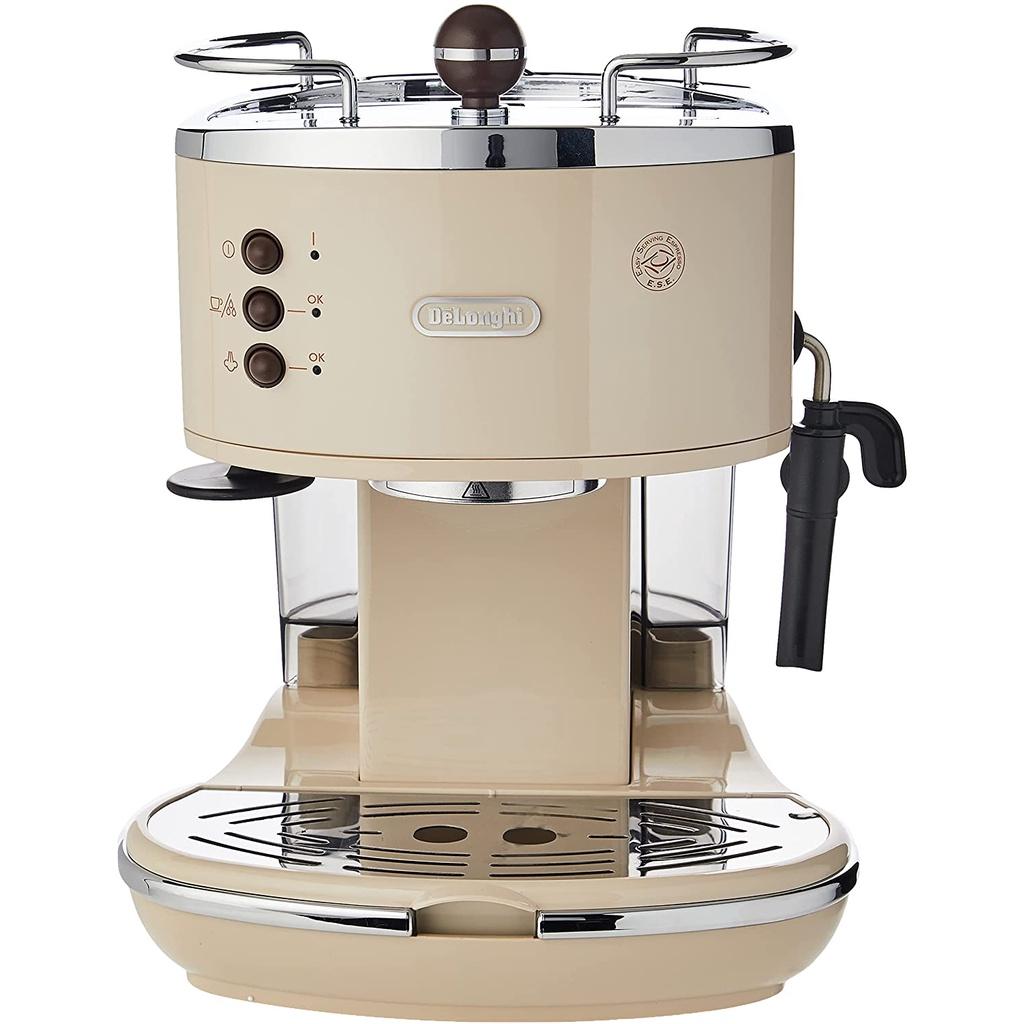 Máy Pha Cà Phê Delonghi Icona Vintage Ecov311, Máy Pha Cafe, Công Suất 1100W, Dung Tích 1.4L, Nhập Đức, BH 12 Tháng