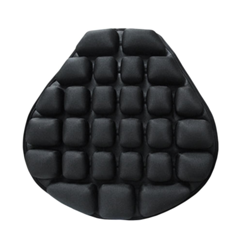 Non-slip Inflatable Air Motorcycle Seat Cushion with Fixing Straps for HONDA