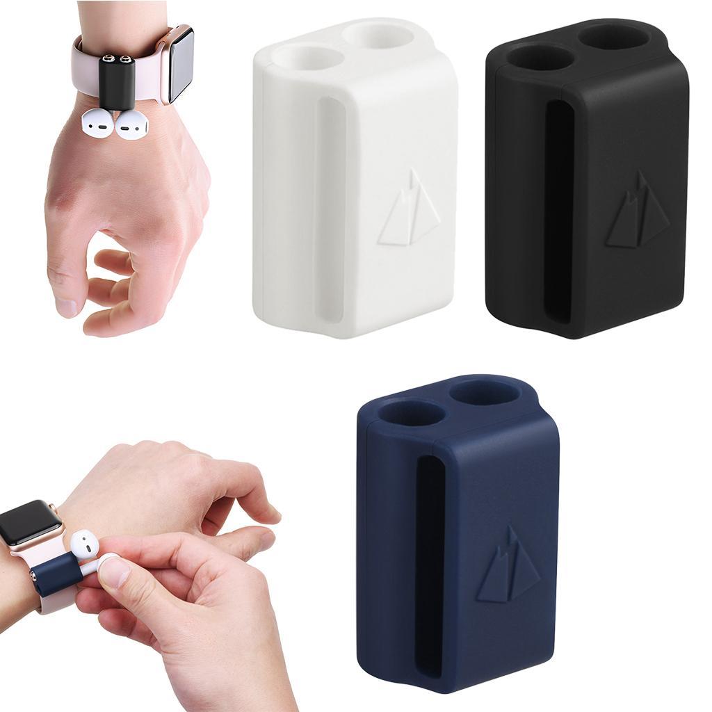 2x Premium Quality Shock Resistant Silicone Holder for Apple