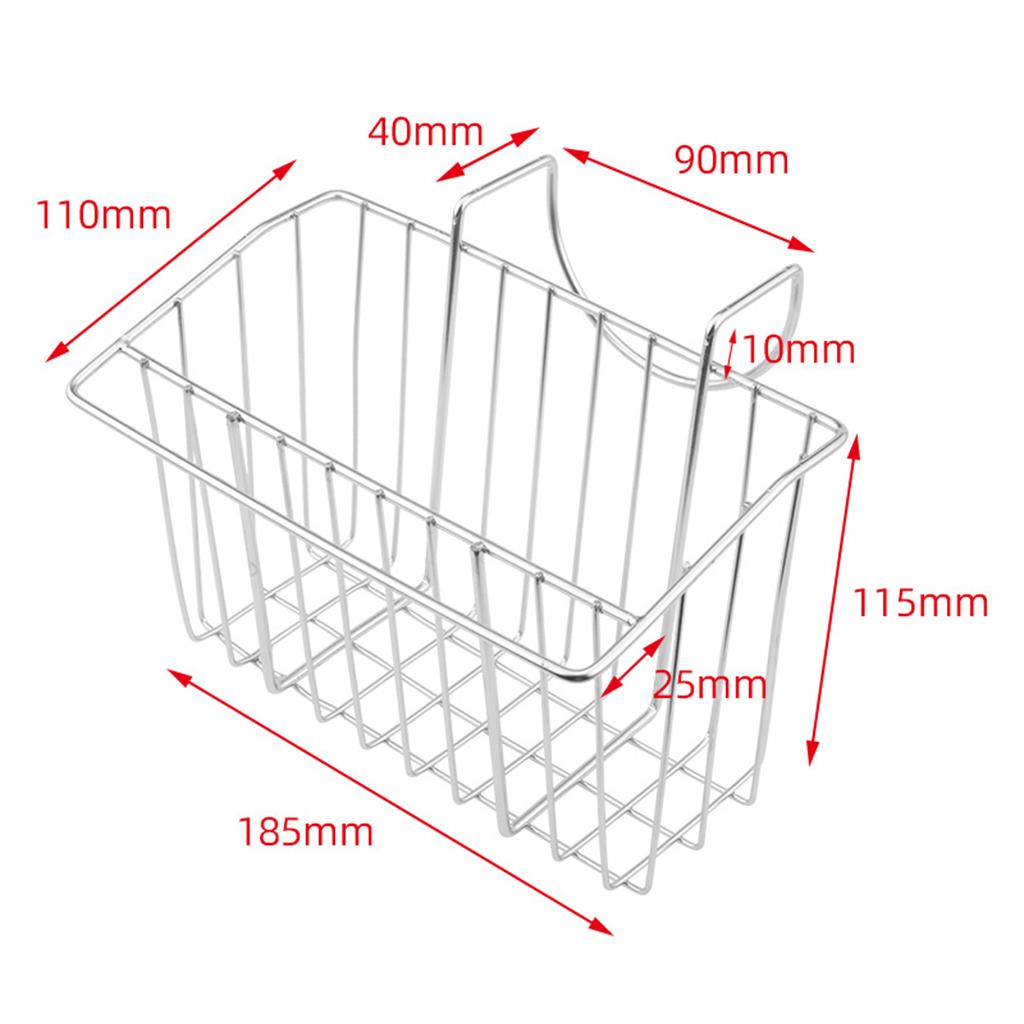 Kitchen Sponge Holder Dish Brush Holder Sink Organization Draining Basket