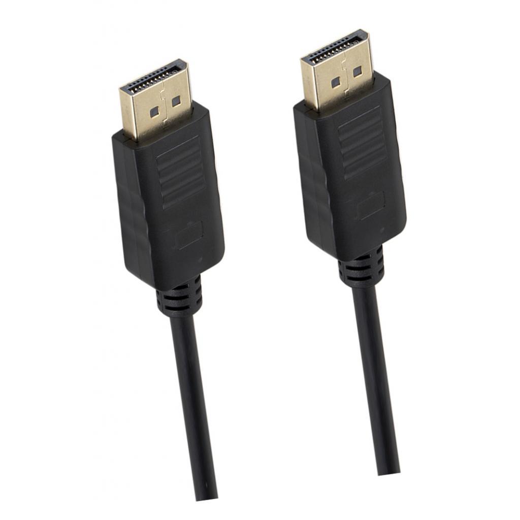 Display Connector Extension Cable Male to Male Display Connector Cable Black Cable