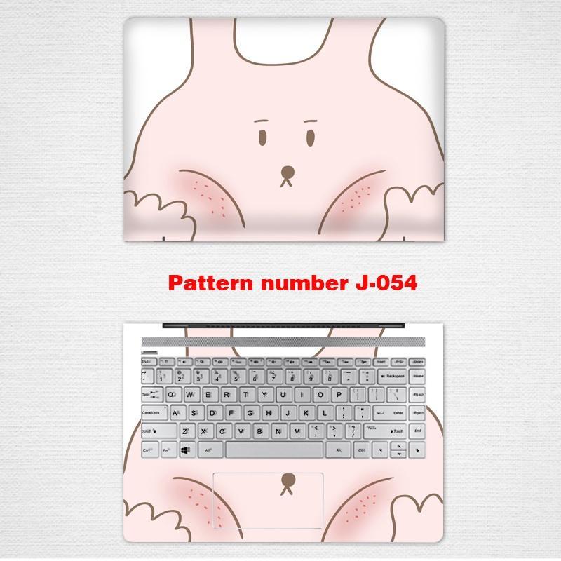 Set 2 Miếng Dán Tự Dính Họa Tiết Hoạt Hình LGBT Cho Laptop 12 13 14 15.6 Inches ASUS zenbook Vivobook Adolbook 13 14