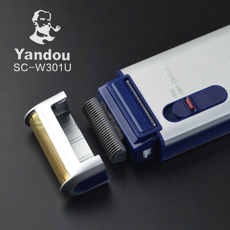 Máy cạo râu Yandou lưỡi ngang dành cho nam, phong cách mạnh mẽ, sắc bén