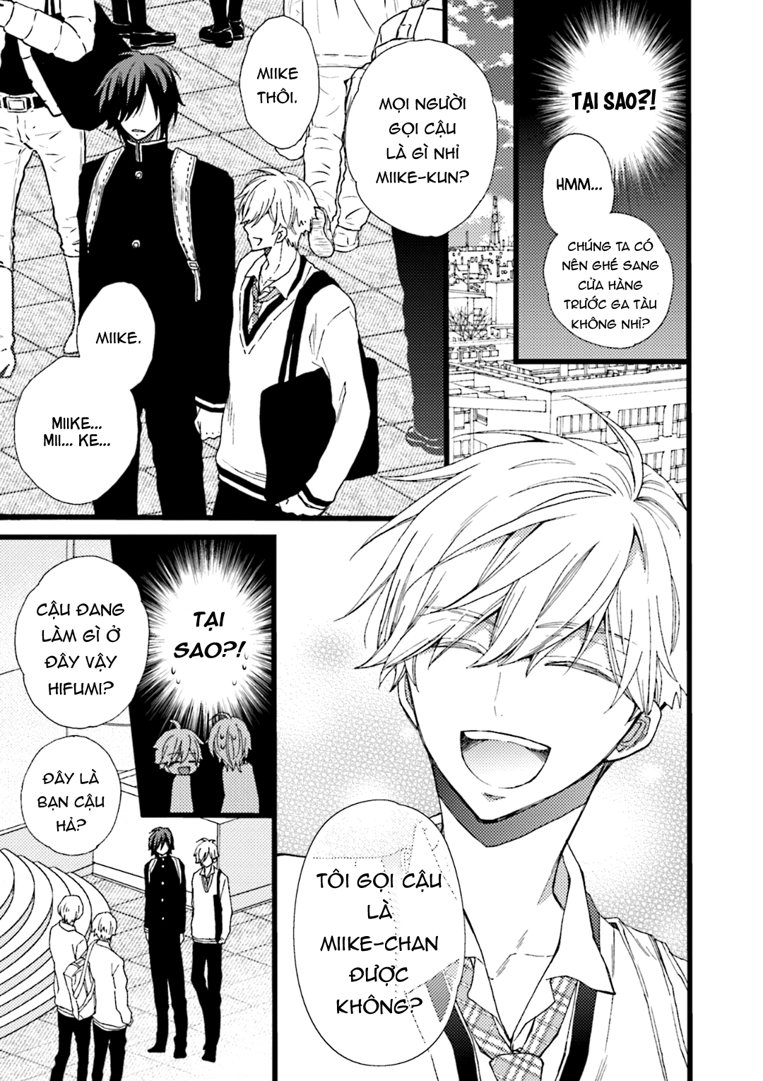 sự việc bắt đầu từ một hiểu lầm chapter 1 18