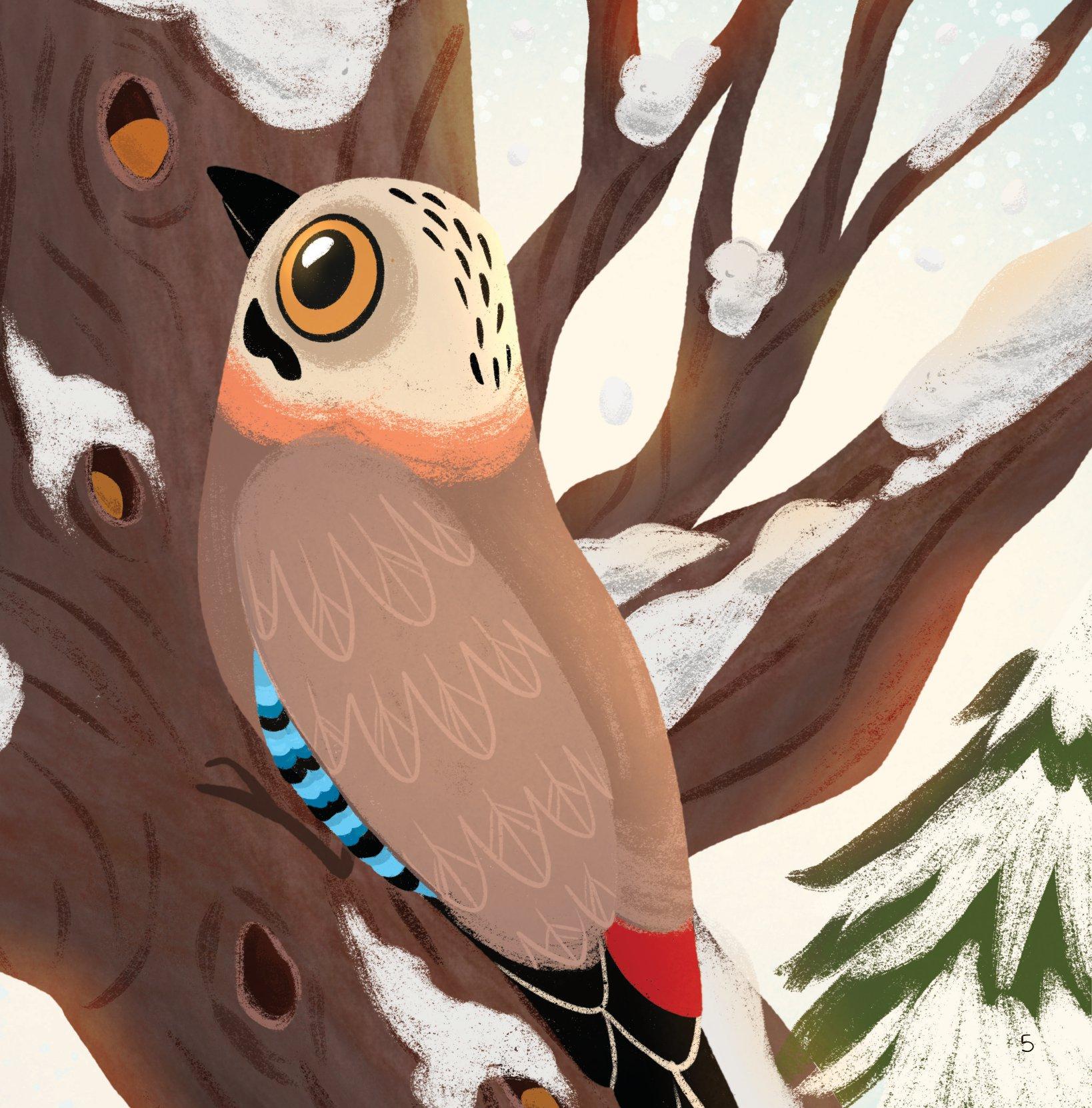 Hình ảnh Những Bài Học Nhỏ Từ Rừng Xanh - Chú Chim Ích Kỷ Học Cách Chia Sẻ