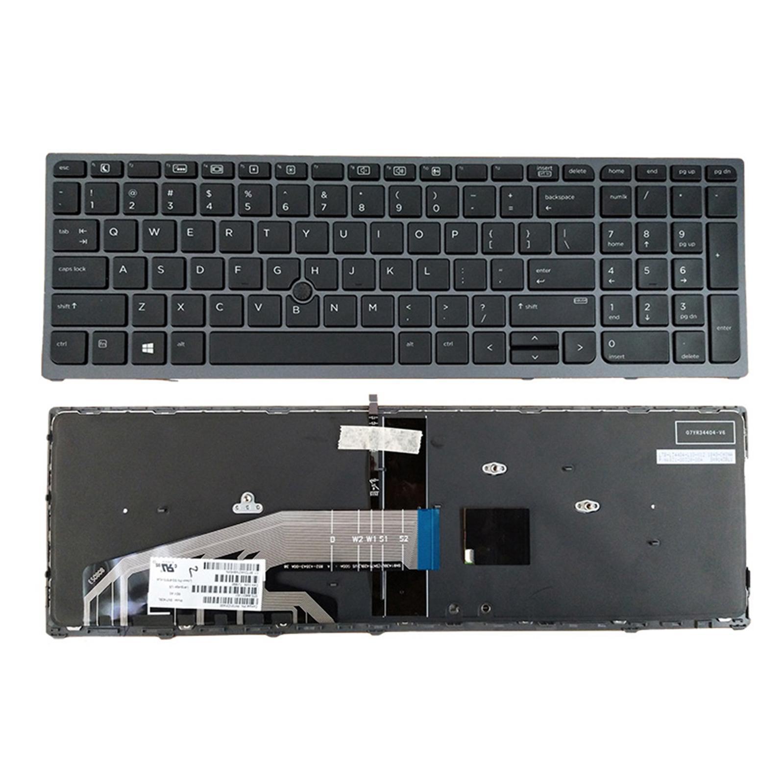 US English Backlit Keyboard For 15 17 G3 848311-001 PK131C31A00
