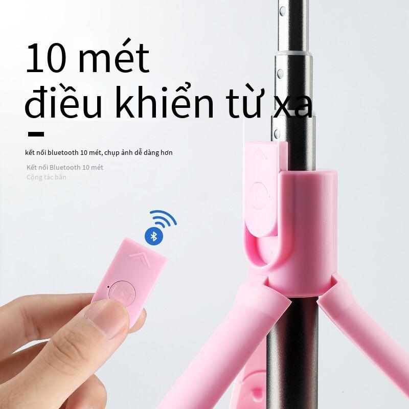 Giá thấp nhất điện thoại di động mới Gậy chụp ảnh tự sướng Bluetooth H5 ổn định cầm tay trục đơn nền tảng chảo cầm tay quay video chân máy chống rung trực tiếp