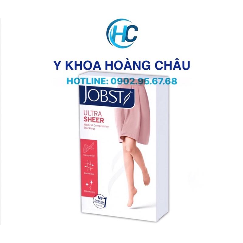 Vớ y khoa gối hỗ trợ suy giãn tĩnh mạch JOBST Ultrasheer 20-30mmHg (kín ngón)