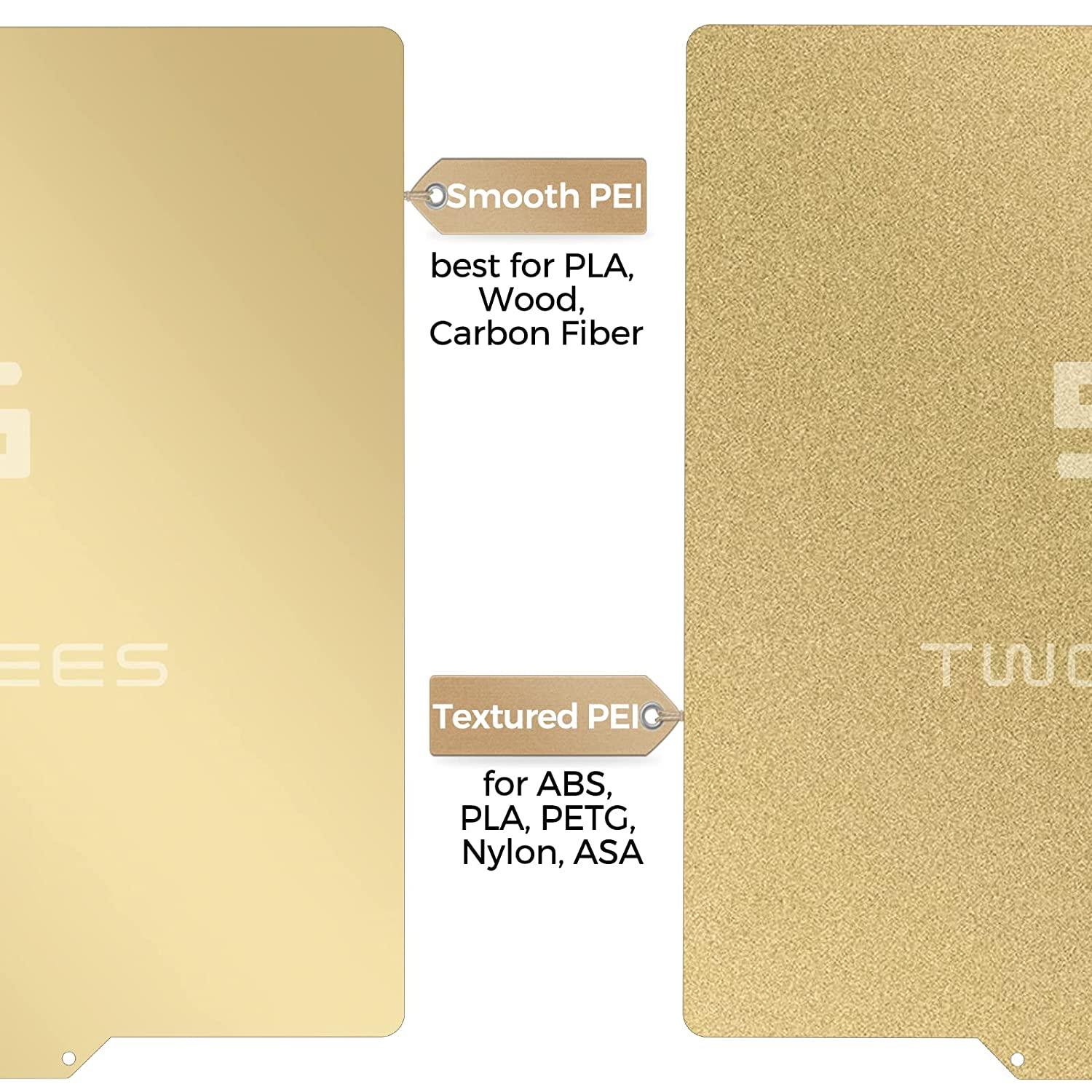 Twotrees Mới 2 Mặt PEI Lò Xo Thép Với Đế Từ Tính 220/235/310Mm 3D Máy In Phần Nhiệt Nóng Giường
