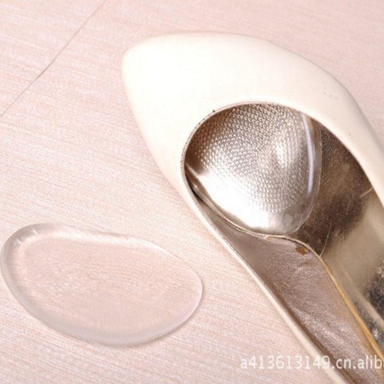 Lót đế giày Silicone trong suốt dính chống trượt nửa trước giày 21646a
