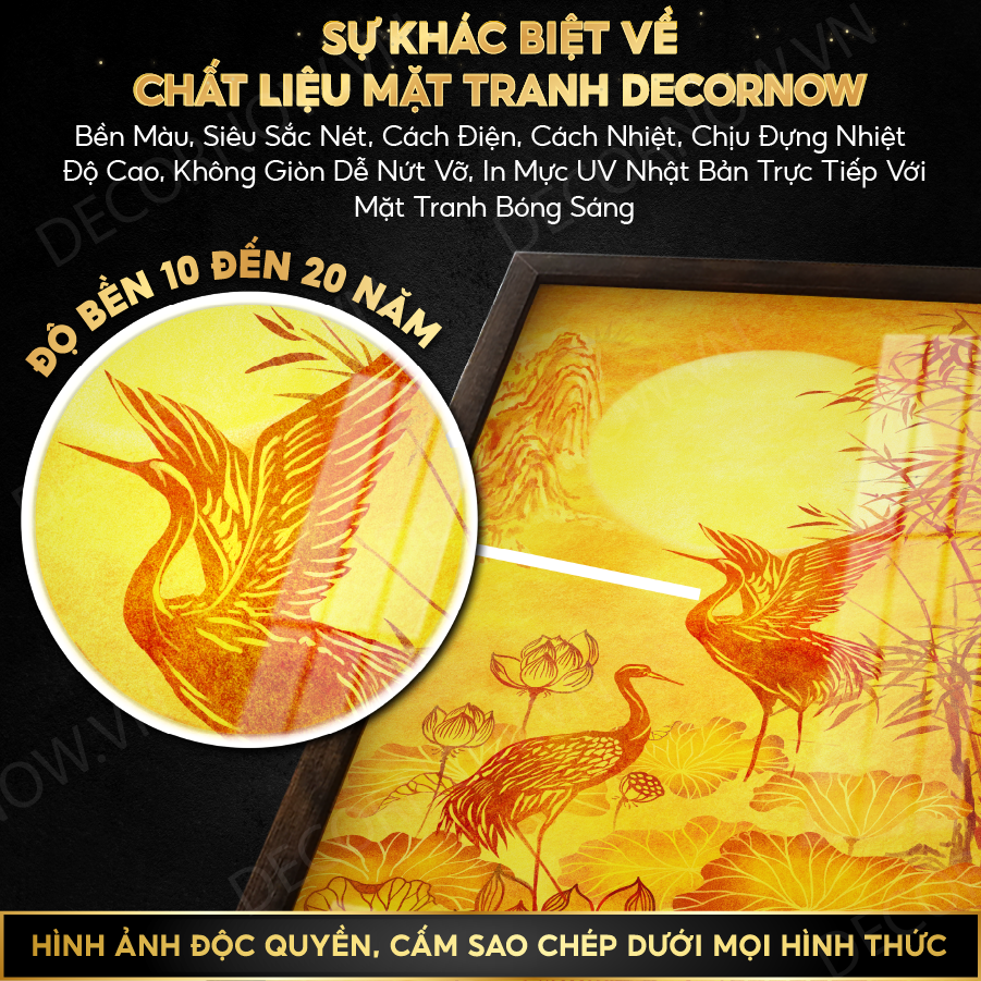 Đèn Hào Quang Phật In Tranh Trúc Chỉ ĐỐI DECORNOW, Trang Trí Ban Thờ Cho Tượng Phật, Hào Quang Trúc Chỉ DCN-30