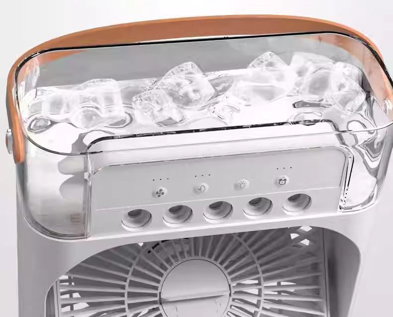 Quạt Điều Hoà Mini , Quạt Hơi Nước Để Bàn 3 Chế Độ Gió Dung Tích Bình Chứa Nước 600ml