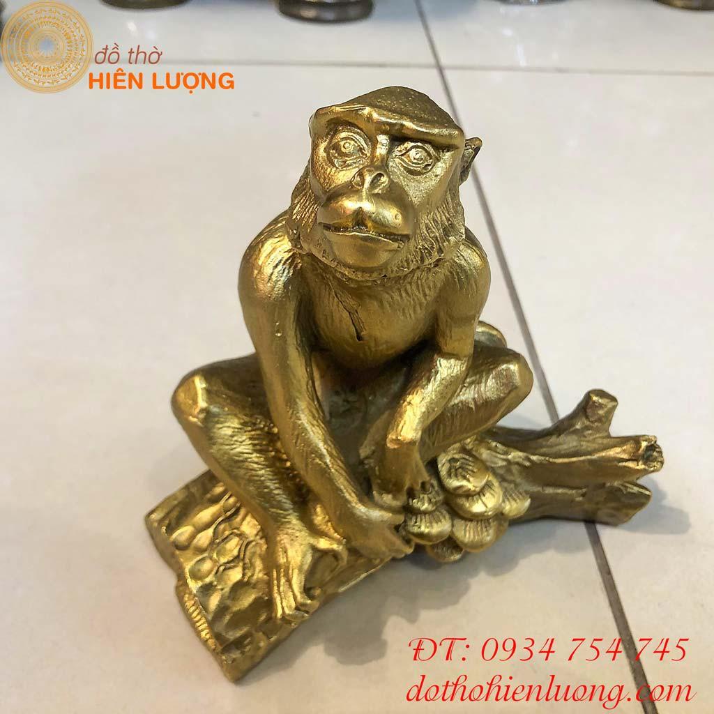 Tượng Khỉ Ngồi Cành Cây Phong Thủy