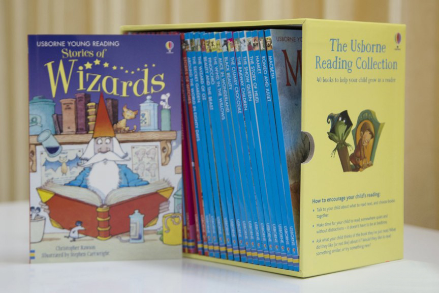 Usborne Bộ Vàng The Usborne Reading Collection - x40 book boxed set