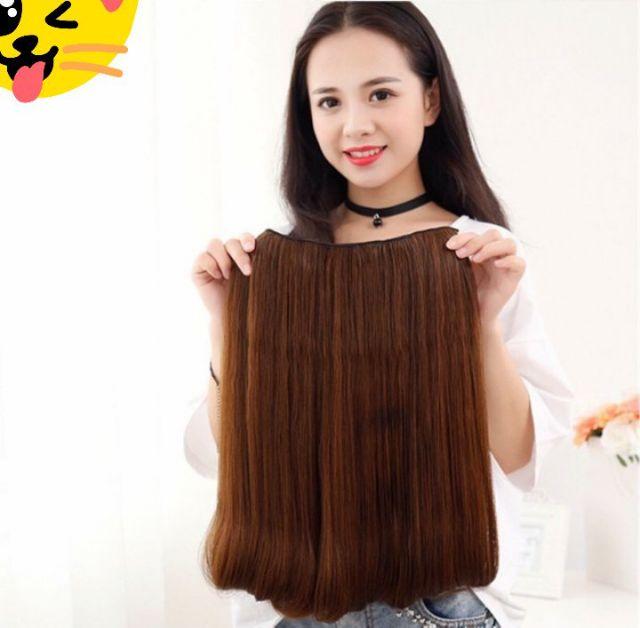 Tóc giả kẹp cúp ️ ️️ kẹp cúp đuôi 55cm