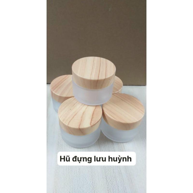 Hũ thủy tinh đựng  nước làm bột, làm hoa