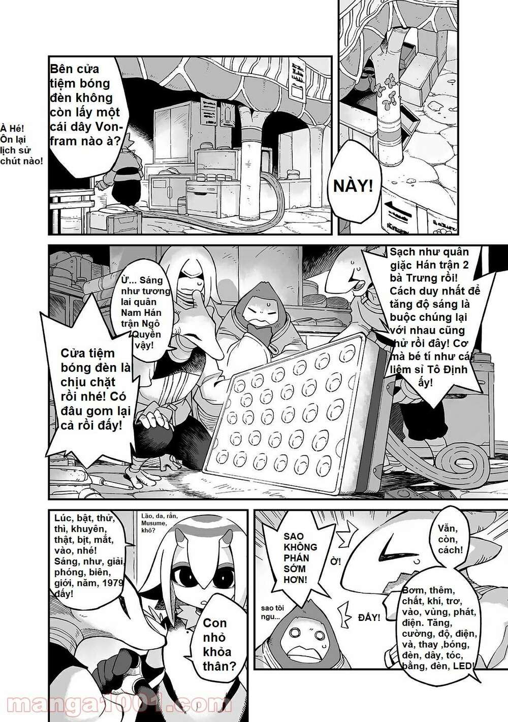 ngay cả khi hậu tận thế, thật hạnh phúc vẫn còn được sống... chapter 17.1 2