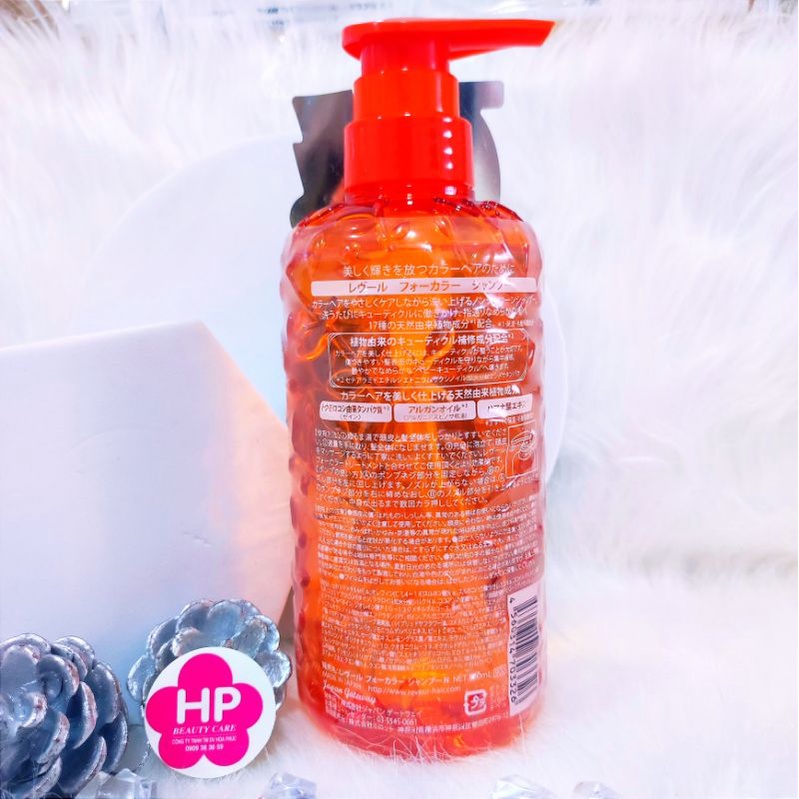 Dầu Gội Đầu Phục Hồi Tóc Dành Cho Tóc Nhuộm Rêveur For Color Shampoo 500ml (Combo 500ml Và Set 24ml)