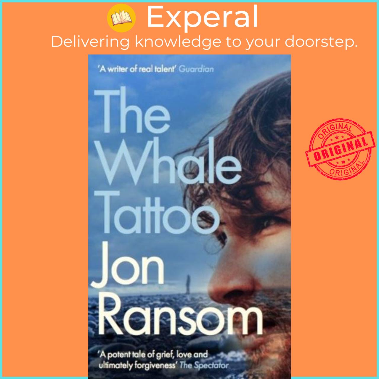 Hình ảnh Sách - The Whale Tattoo by Jon Ransom (UK edition, paperback)