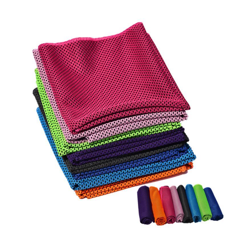 Outdoor Fitness Climbing Yoga Exercise Rapid Cooling Sports Towel Microfiber Fabric Quick-Dry Physical Cooling Ice Towels