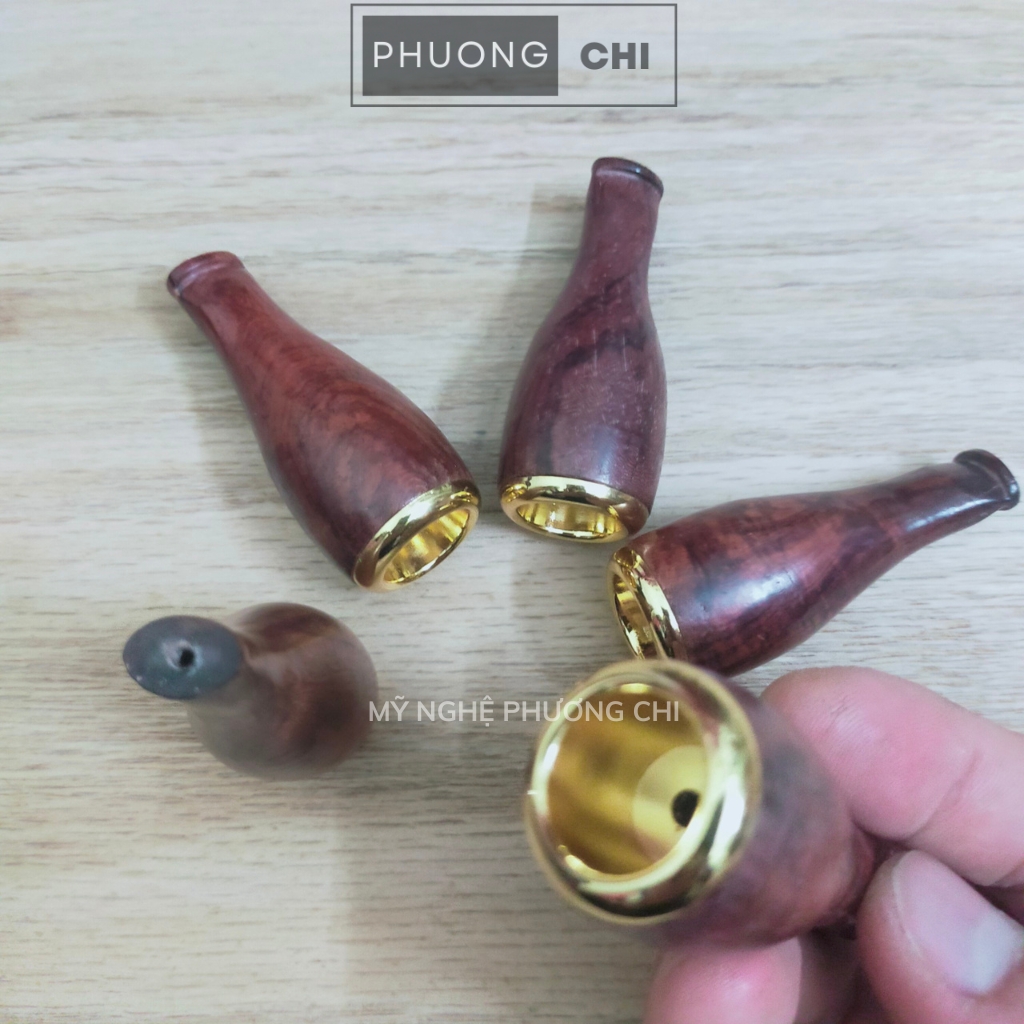 Tẩu Bắt Tóp Xì_Gà chất liệu gỗ vòng Ring từ 32-42  - quà tặng ý nghĩa cho nam giới | Mỹ Nghệ Phương Chi