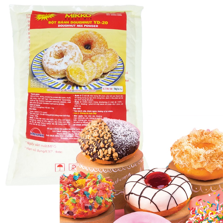 Bột bánh Doughnut MIKKO 1kg