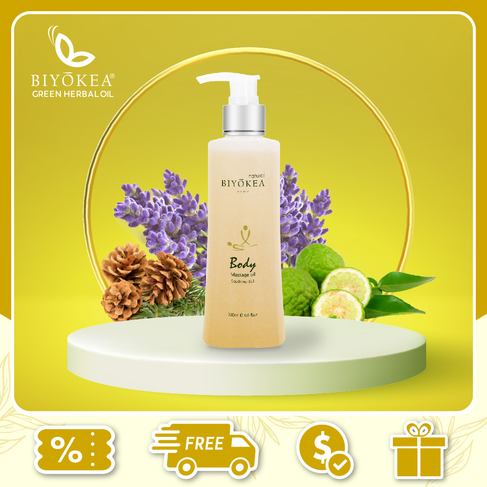 Dầu Massage Body Biyokea - Soothing B11 (làm dịu) - 200ml