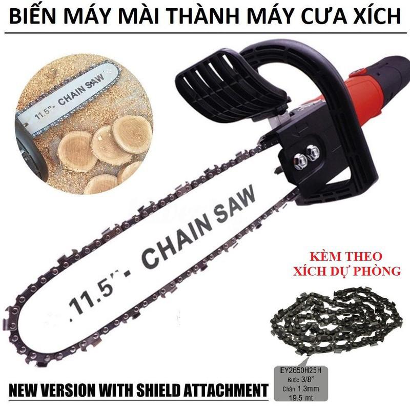 Lưỡi cưa gắn máy mài kèm thêm 1 dây xích dự phòng