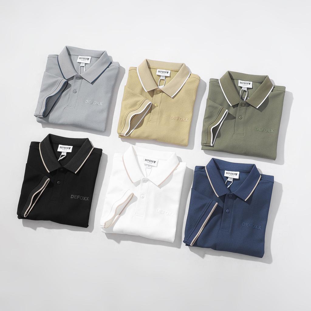 POLO BASIC DEFOXX (4 COLORS) mẫu ép chữ PLDF | LASTORE MENSWEAR