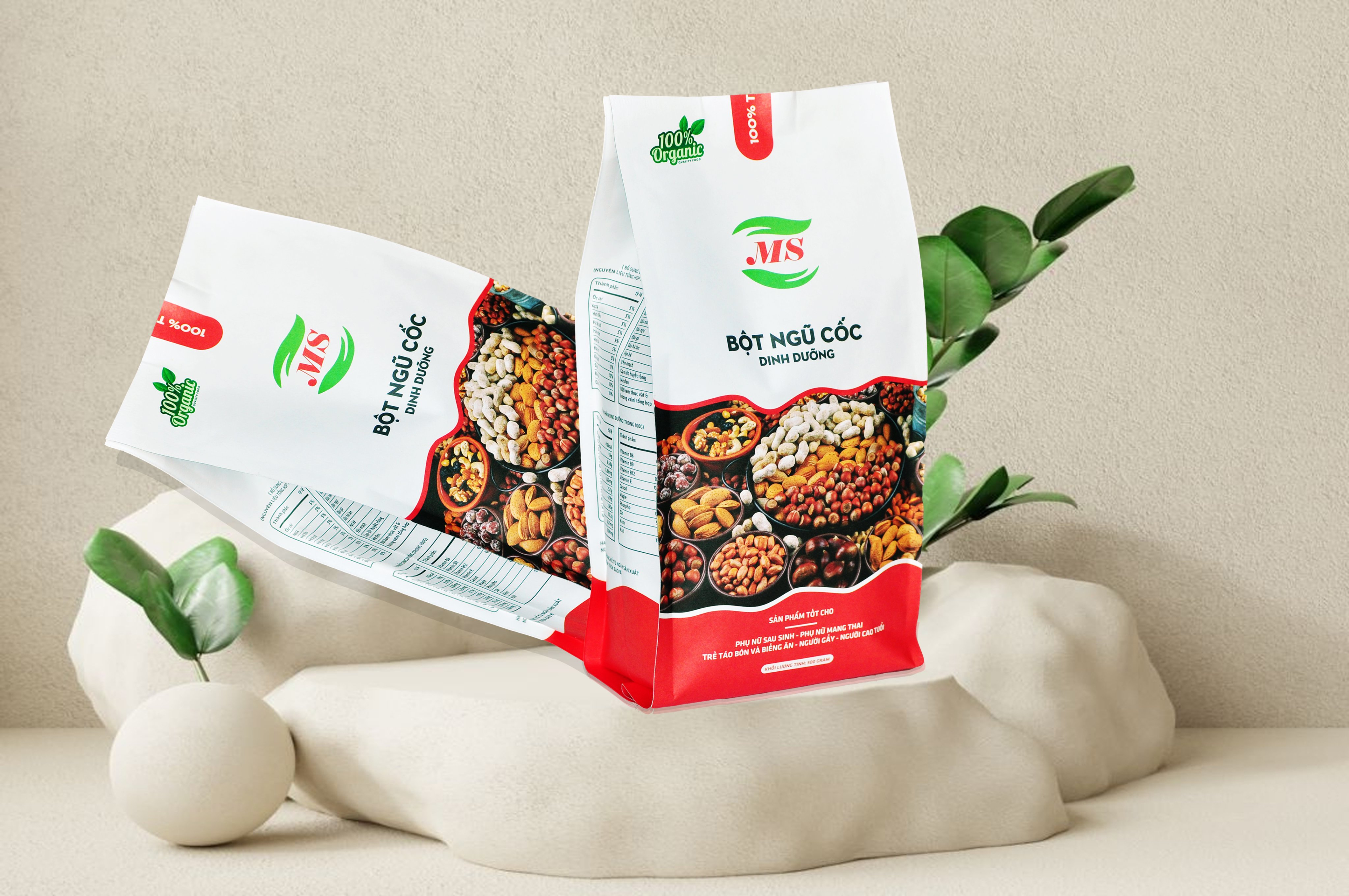 Bột ngũ cốc dinh dưỡng từ 18 loại Đậu & Hạt cao cấp - MS