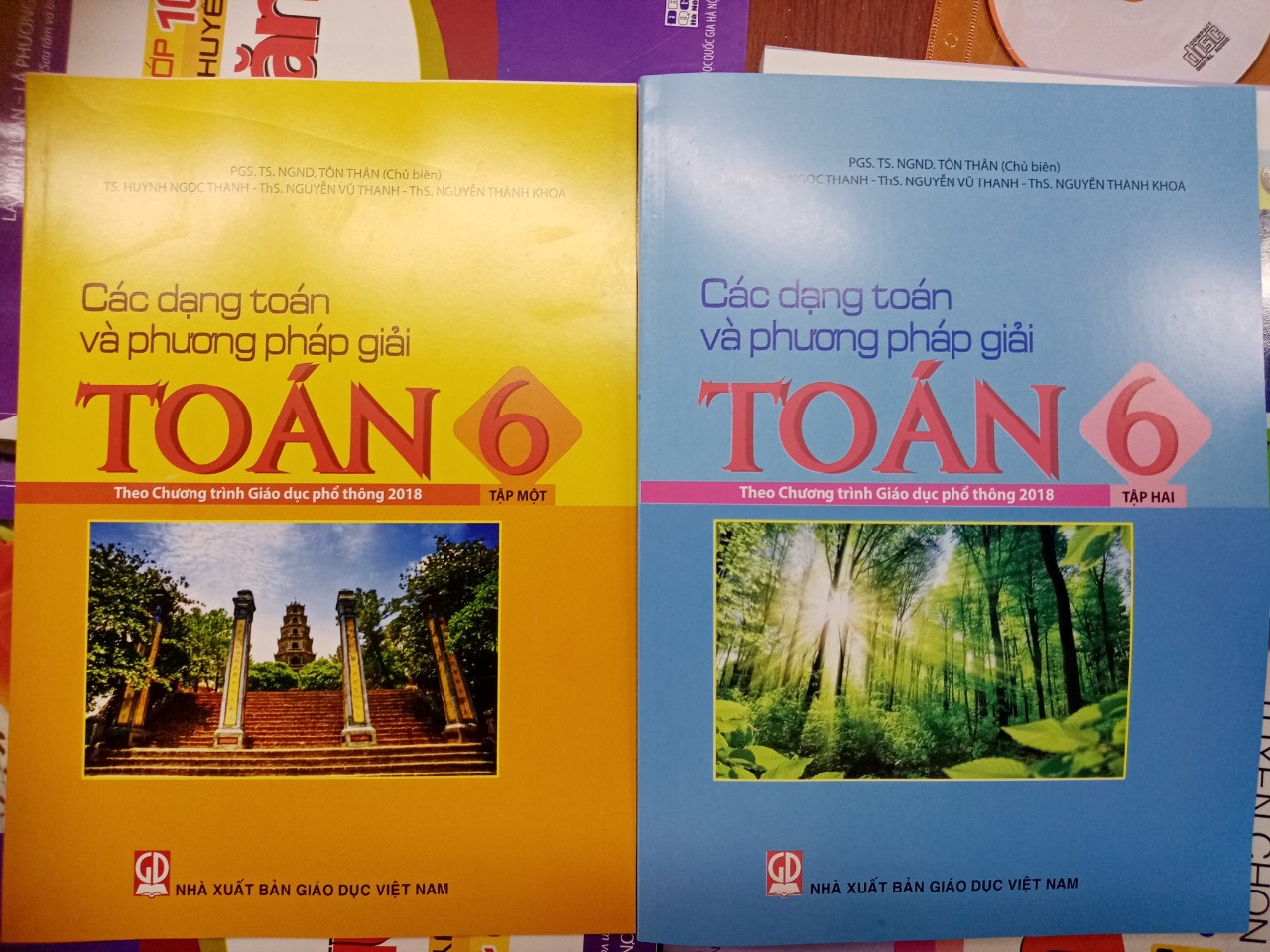 Các dạng toán và phương pháp giải toán 6 tập 1 + tập 2