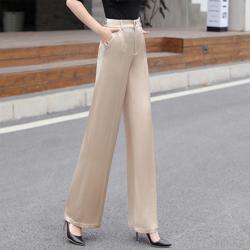 Quần tây satin