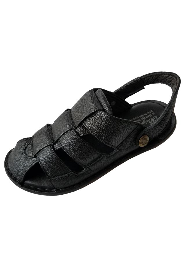 Sandal Nam Bít Đầu BIGGBEN Da Bò Thật SD85