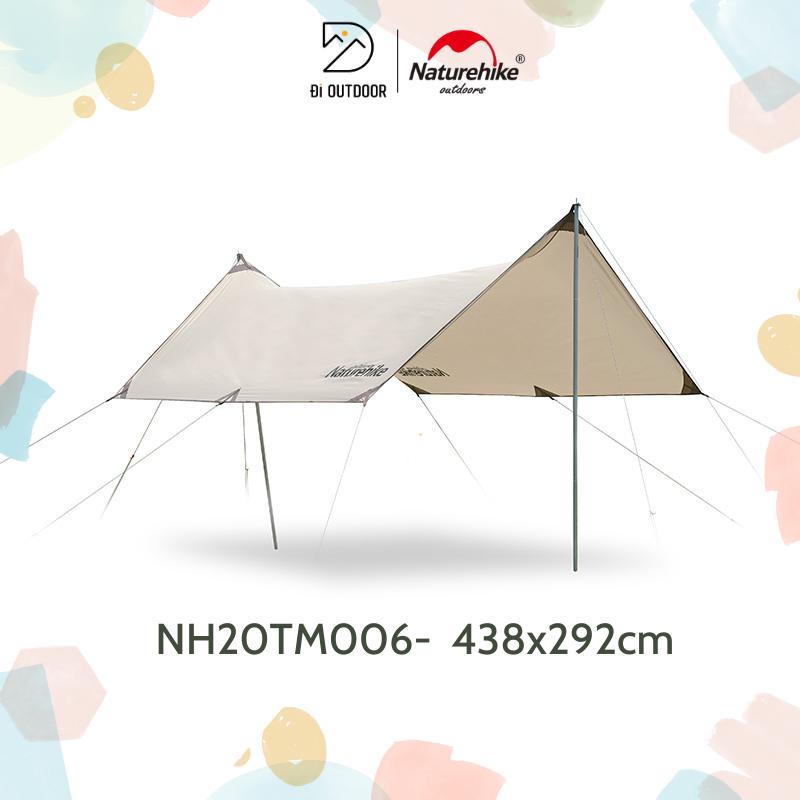 Bộ Tăng Dã Ngoại 6-8 Người Naturehike Hexagon NH20TM006 Chống Nắng UPF50