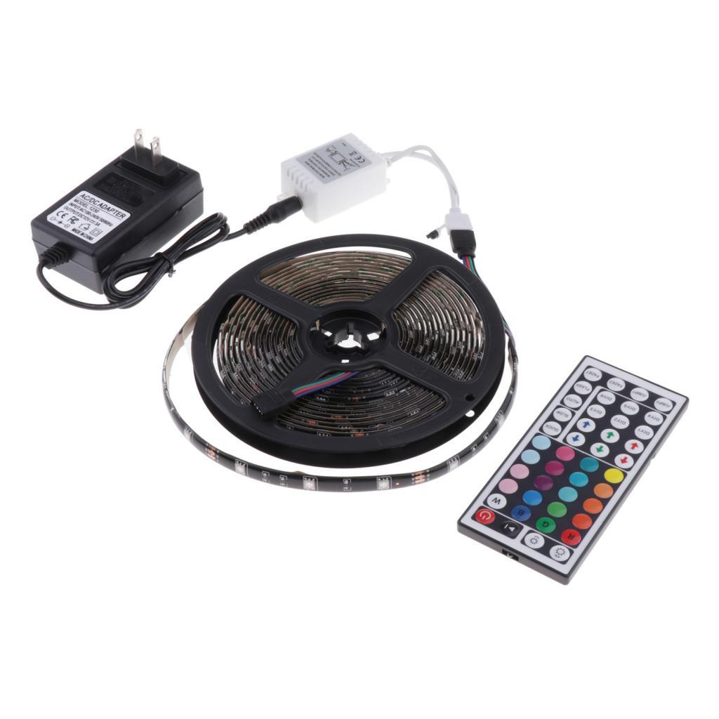 LED Strip Lights with 44 Key Remote Controller for Home Outdoor Decor