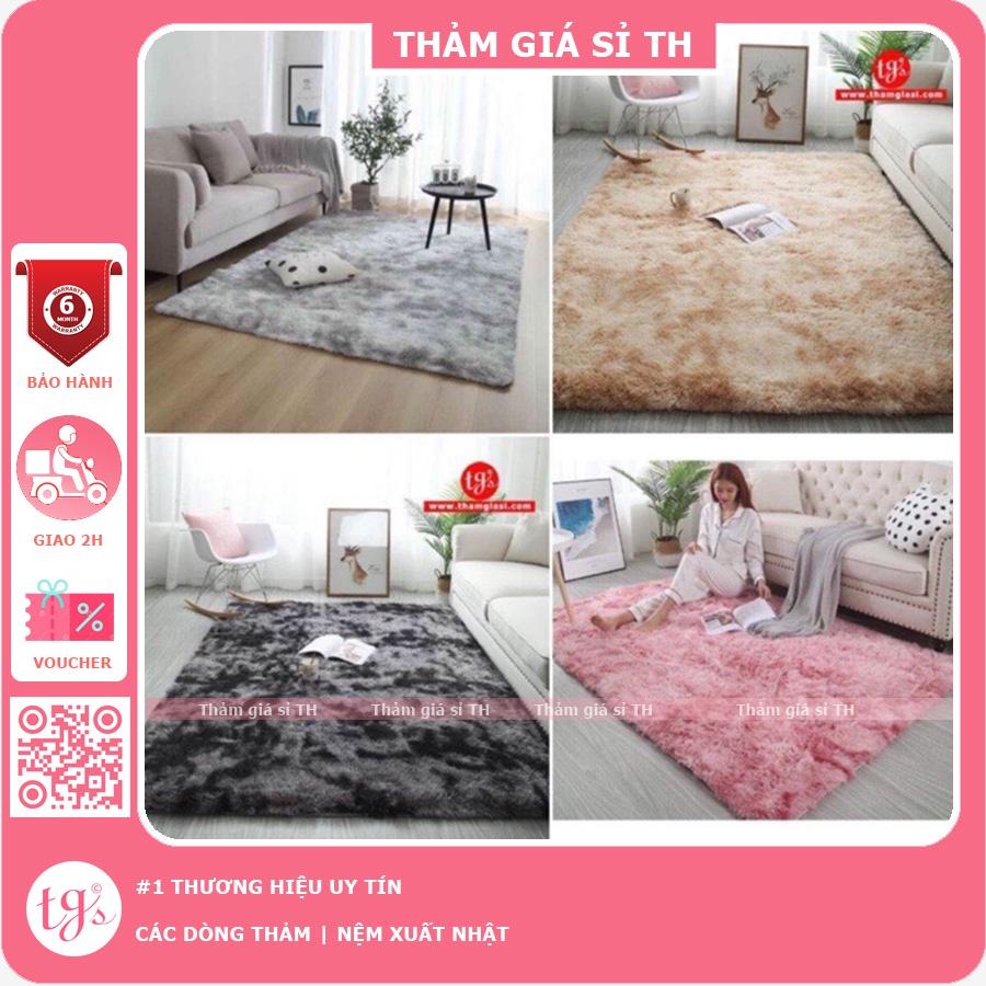 Thảm Lông Xù Loang Cao Cấp (10 MÀU) | Thảm Trang Trí Phòng Khách - Phòng Ngủ - Thảm Trải Sofa - Thảm Dành Cho Bé