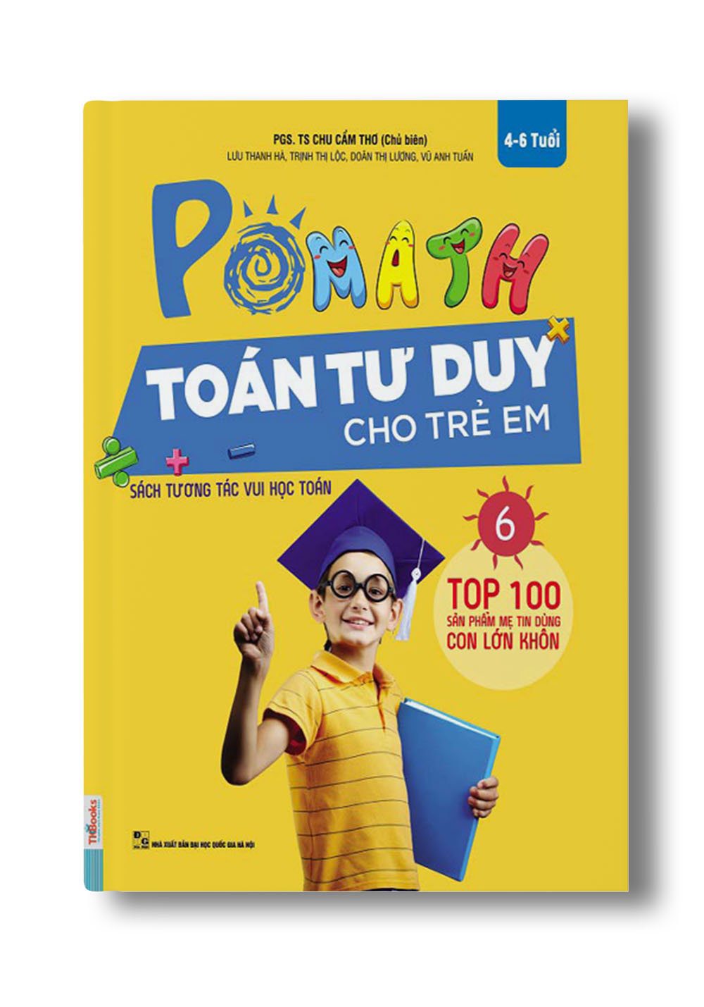 Pomath 6 – Toán Tư Duy Cho Trẻ Em Từ 4 – 6 Tuổi - TKBooks