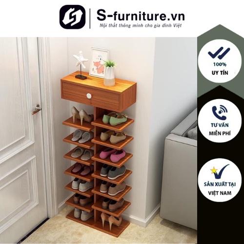 Kệ Giày Gỗ Hình Cây Cực Tiện Lợi, Tiết Kiệm Diện Tích, Chất Liệu Gỗ Tự Nhiên, Tháo Lắp Dễ Dàng