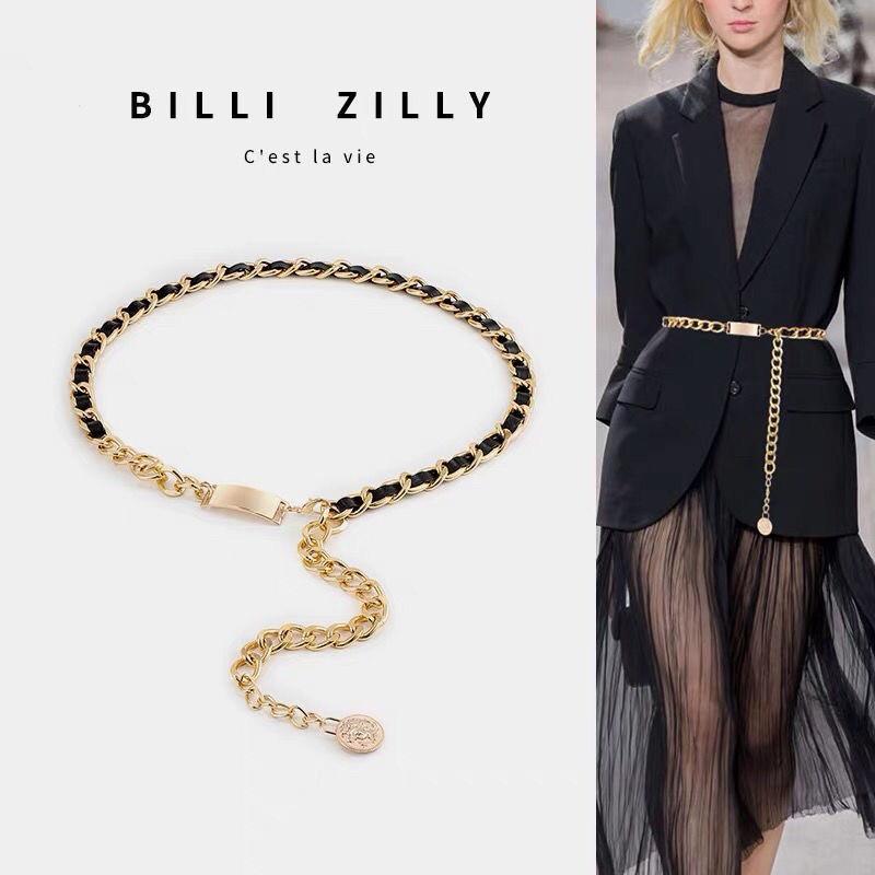 Dây xích thắt lưng quần Chain thắt áo blazer 2 màu thanh lịch