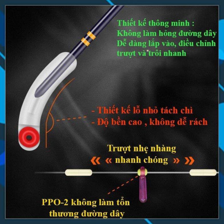 Chân Cắm Phao Câu Đài, Chân Cắm Phao Đại Lý Đồ Câu Cá Silicon Cao Cấp