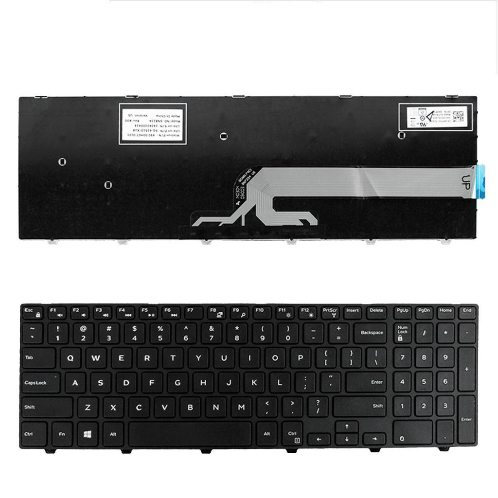 US Keyboard For  Inspiron 15-5000 Series 5547 With Black Frame