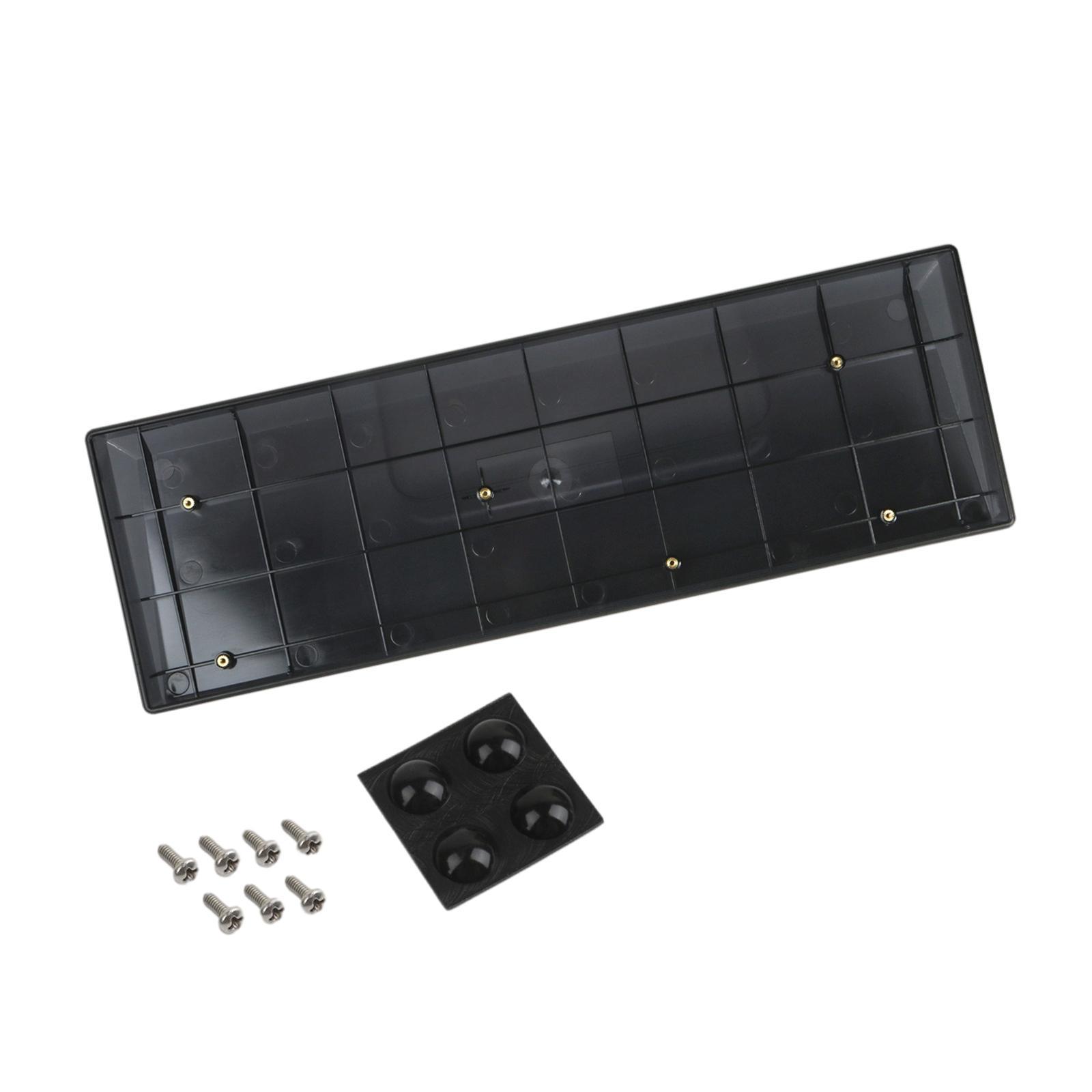 Mechanical Keyboard Case  Shell for 65% DIY XD68 GK68 Black