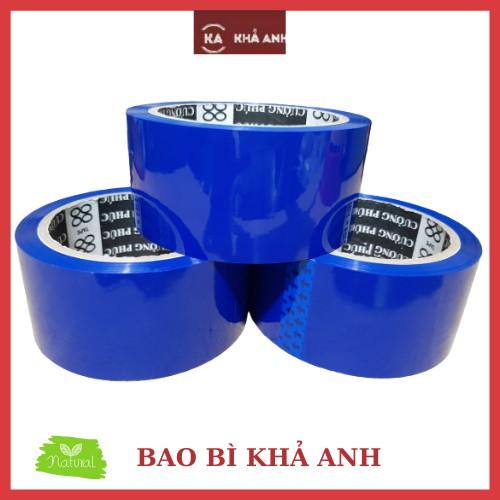 BĂNG KEO MÀU XANH DƯƠNG - BĂNG KEO SIÊU DÍNH CHẮC 5F x 6 Cuộn